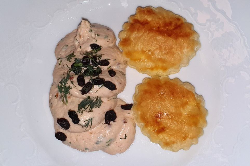 Tartlette with Salmon Patè