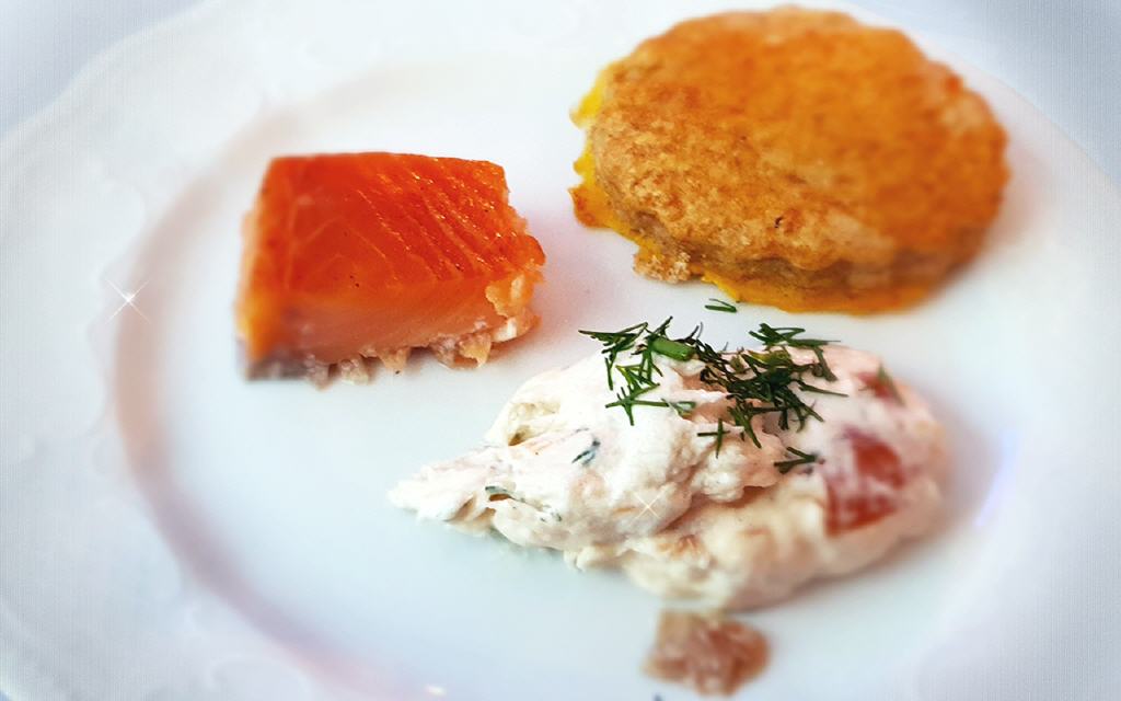 5. Gang, Hot smoked Salmon with Scones