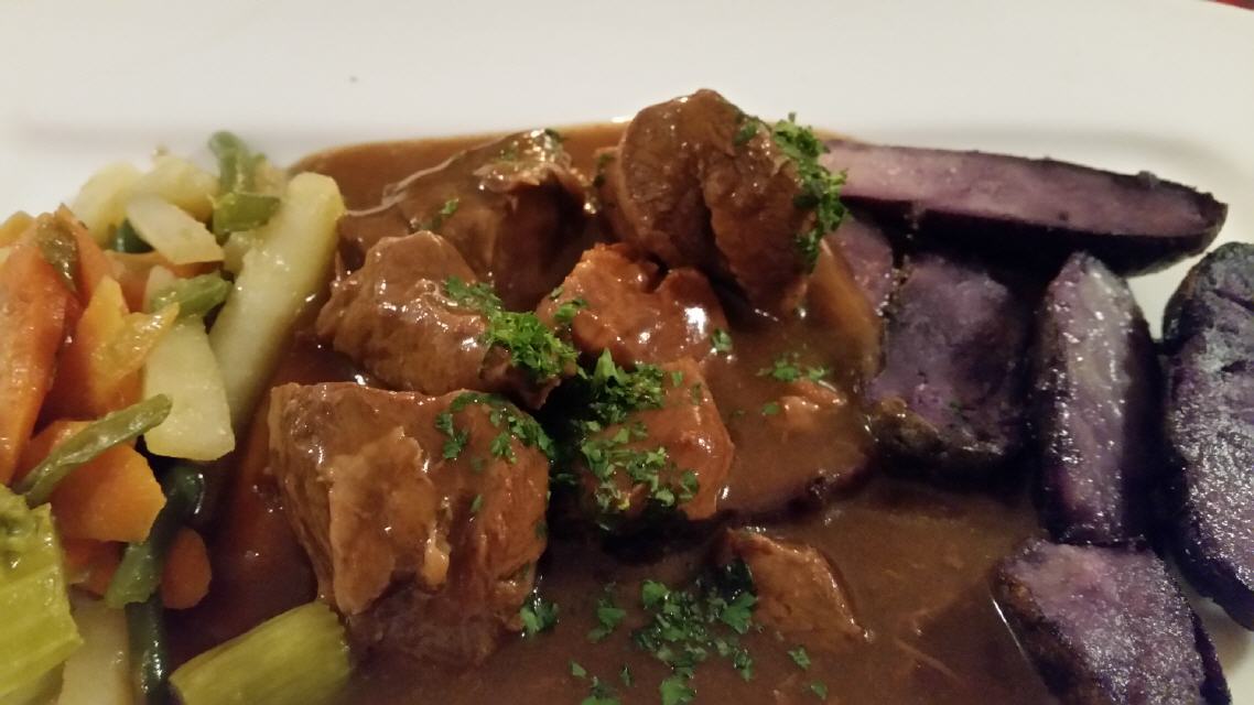 Lamb Ragout whith a variation of accompaniments